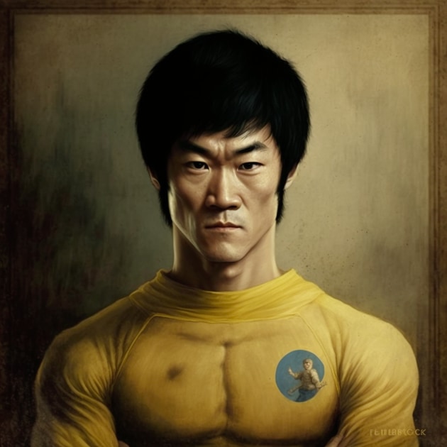 bruce-lee-art-style-of-hieronymus-bosch