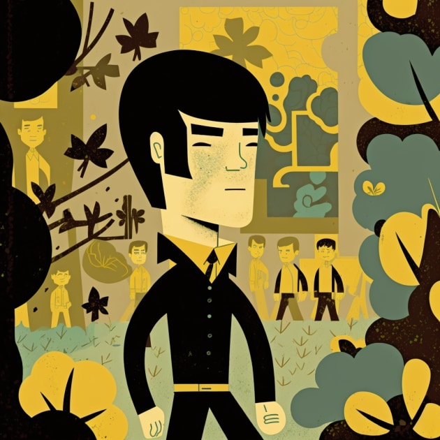 bruce-lee-art-style-of-mary-blair