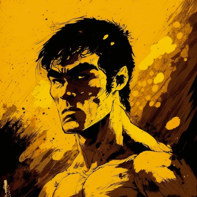 bruce-lee-art-style-of-ralph-bakshi