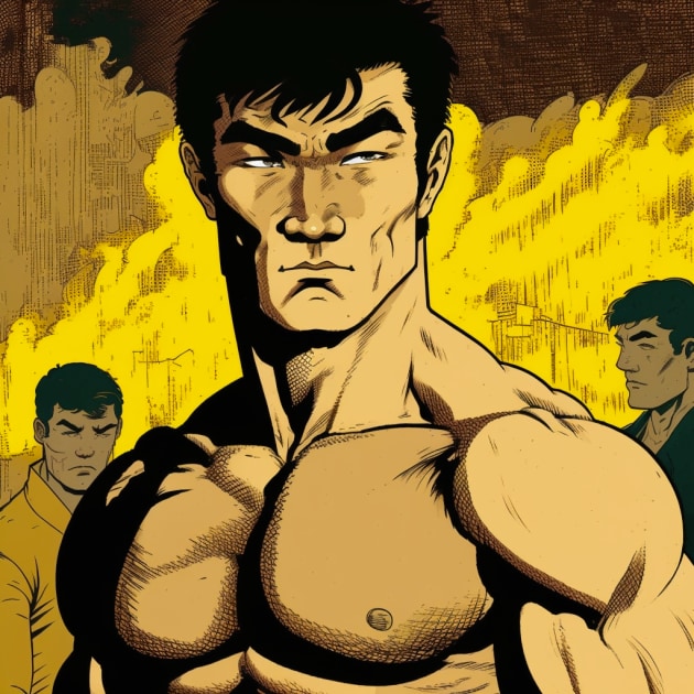 bruce-lee-art-style-of-steve-ditko