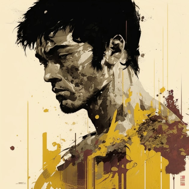 bruce-lee-art-style-of-yoji-shinkawa