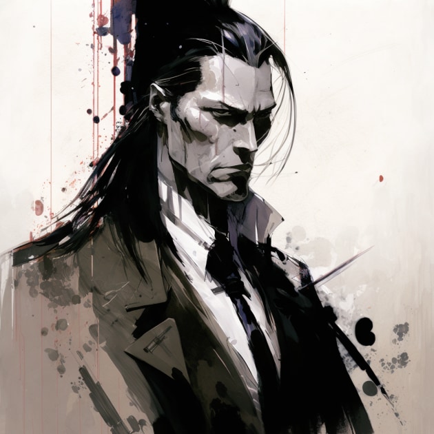 byakuya-kuchiki-art-style-of-alex-maleev