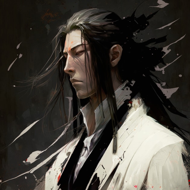 byakuya-kuchiki-art-style-of-atey-ghailan