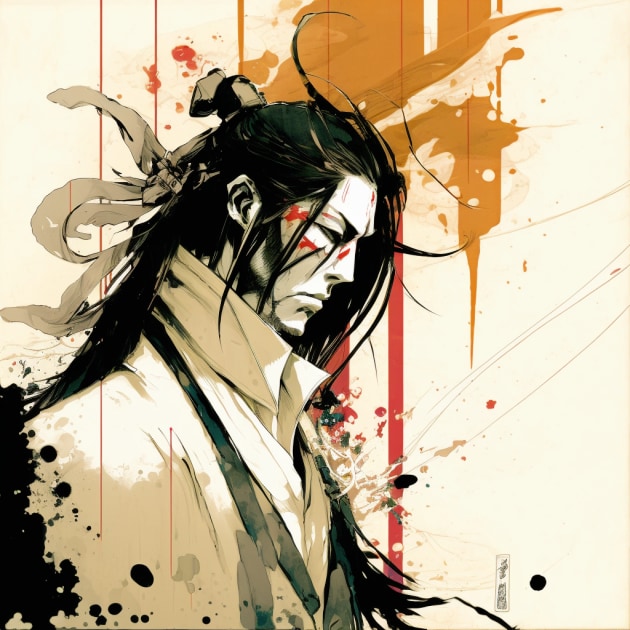 byakuya-kuchiki-art-style-of-eric-canete