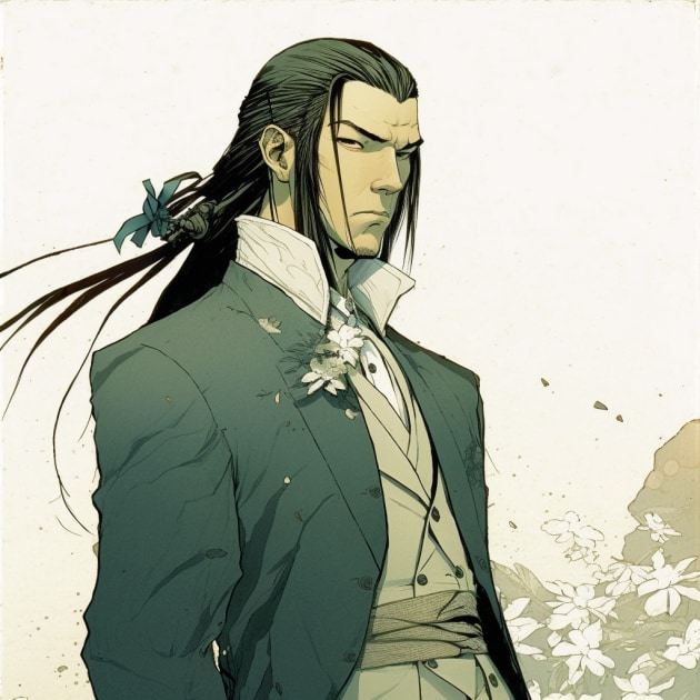 byakuya-kuchiki-art-style-of-frank-quitely