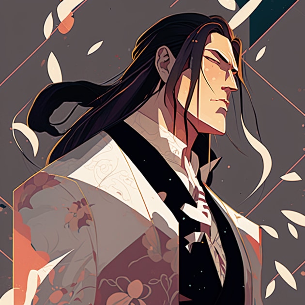 byakuya-kuchiki-art-style-of-joey-chou