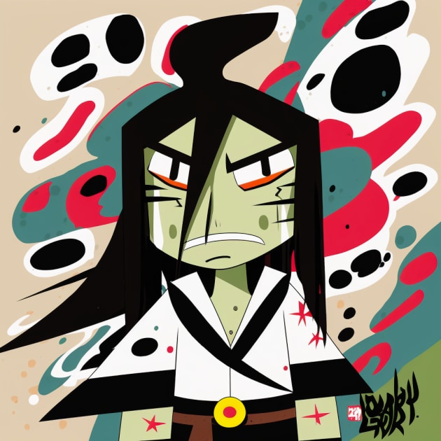 byakuya-kuchiki-art-style-of-jon-burgerman