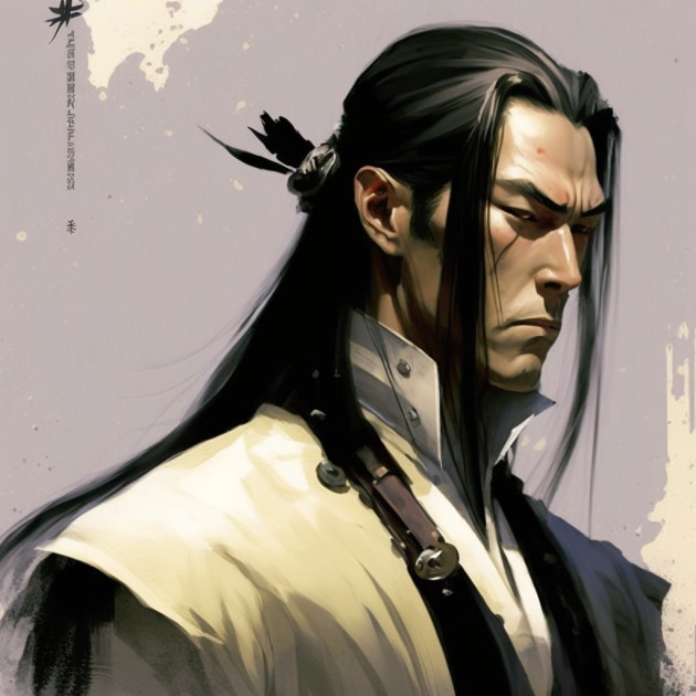 byakuya-kuchiki-art-style-of-steve-rude