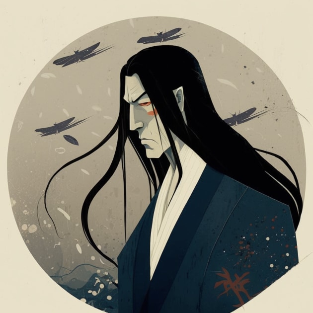 byakuya-kuchiki-art-style-of-tracie-grimwood