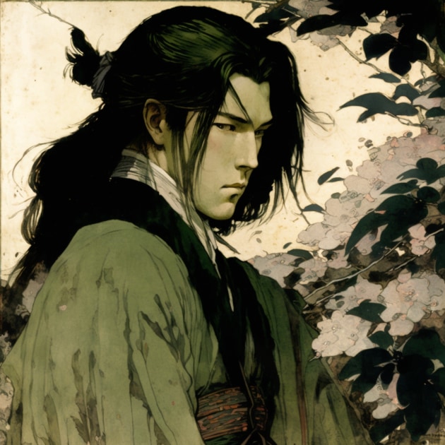 byakuya-kuchiki-art-style-of-elizabeth-shippen-green