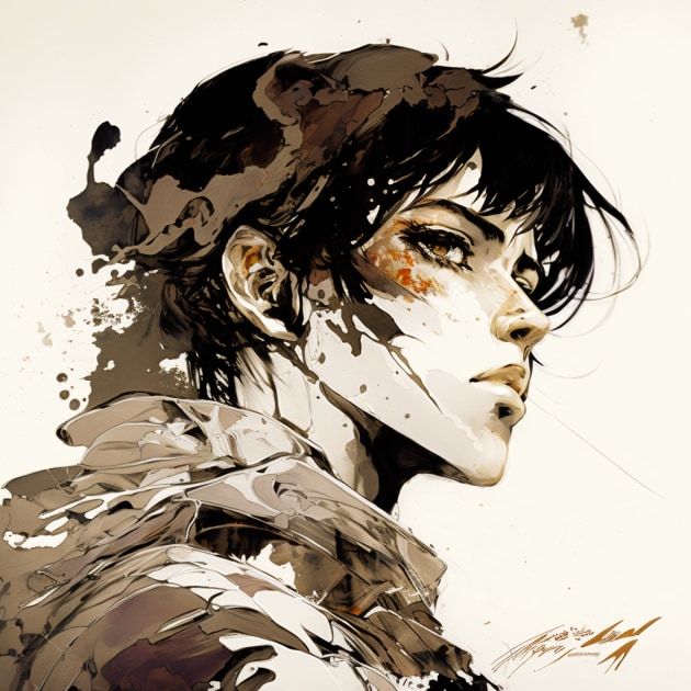 casca-art-style-of-yoji-shinkawa