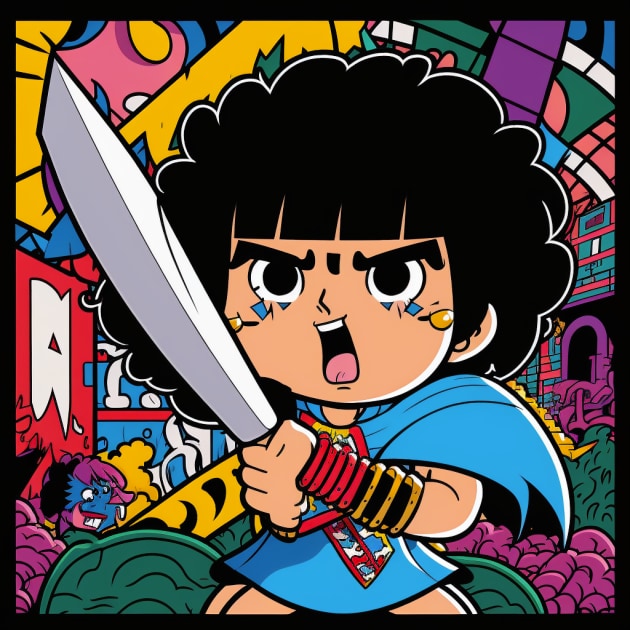 casca-art-style-of-jon-burgerman