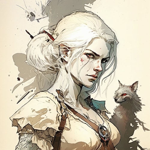 ciri-art-style-of-claire-wendling