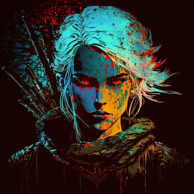 ciri-art-style-of-harry-clarke