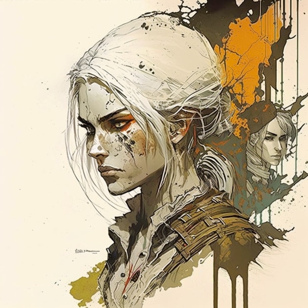 ciri-art-style-of-sergio-toppi