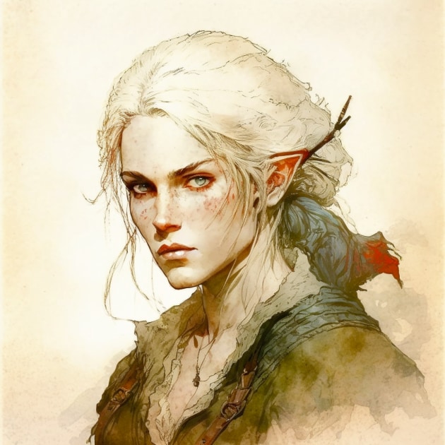 ciri-art-style-of-warwick-goble