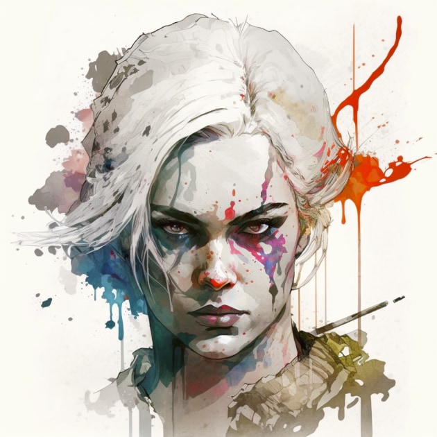 ciri-art-style-of-david-mack