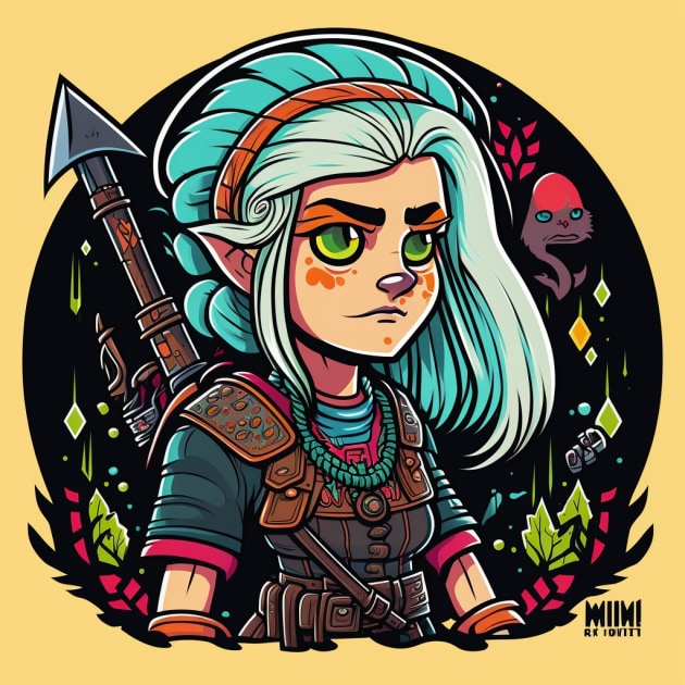 ciri-art-style-of-jon-burgerman