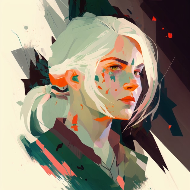 ciri-art-style-of-keith-negley