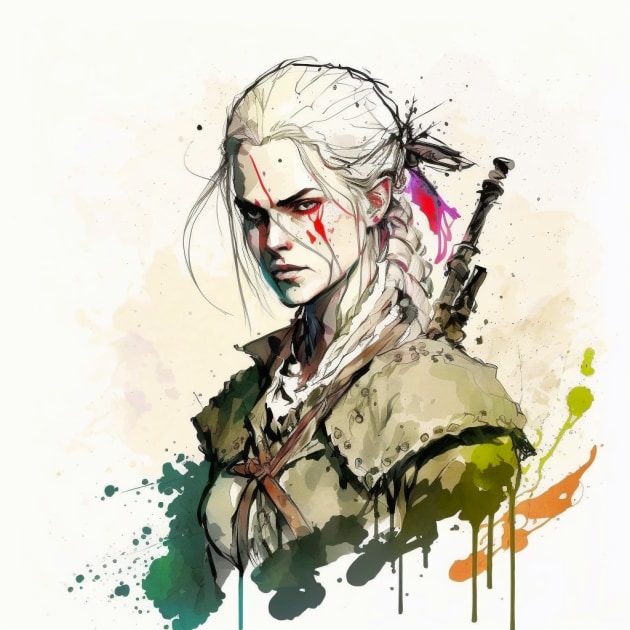 ciri-art-style-of-quentin-blake