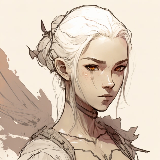 daenerys-targaryen-art-style-of-akihiko-yoshida