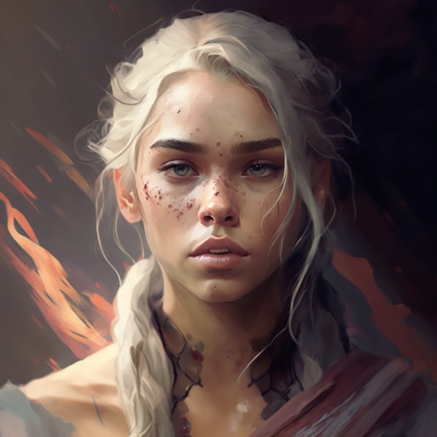 daenerys-targaryen-art-style-of-atey-ghailan