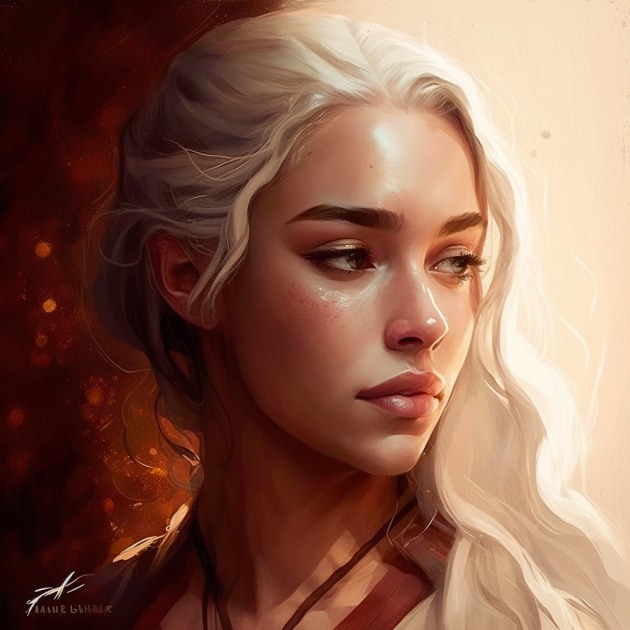 daenerys-targaryen-art-style-of-charlie-bowater