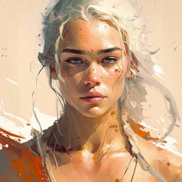 daenerys-targaryen-art-style-of-coby-whitmore