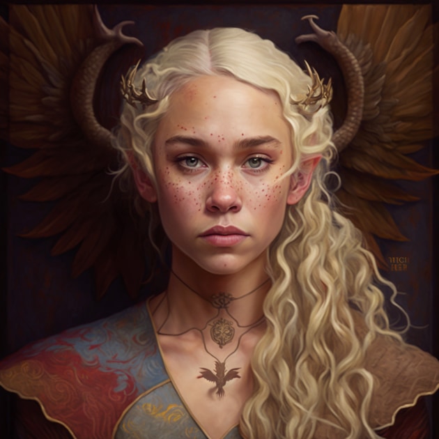 daenerys-targaryen-art-style-of-james-christensen