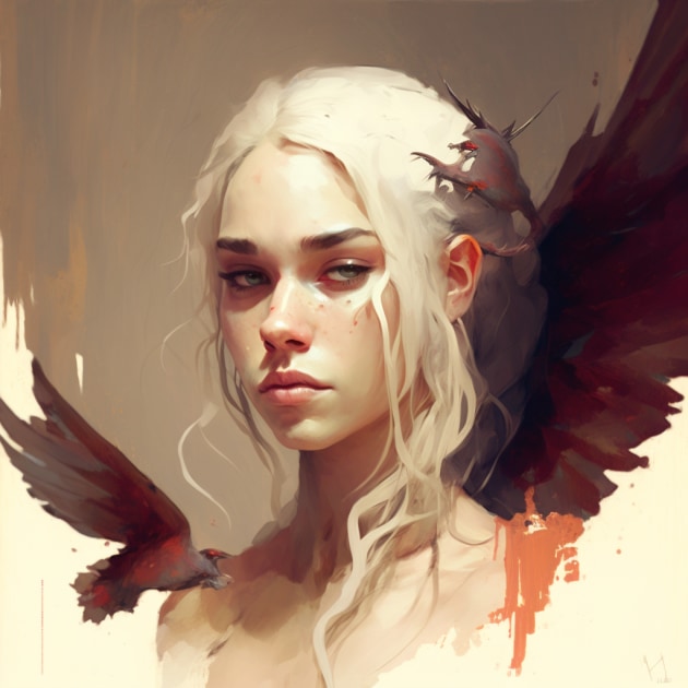 daenerys-targaryen-art-style-of-jeffrey-catherine-jones