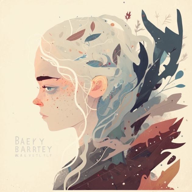 daenerys-targaryen-art-style-of-keith-negley