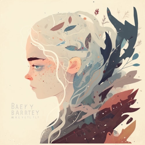 daenerys-targaryen-art-style-of-keith-negley