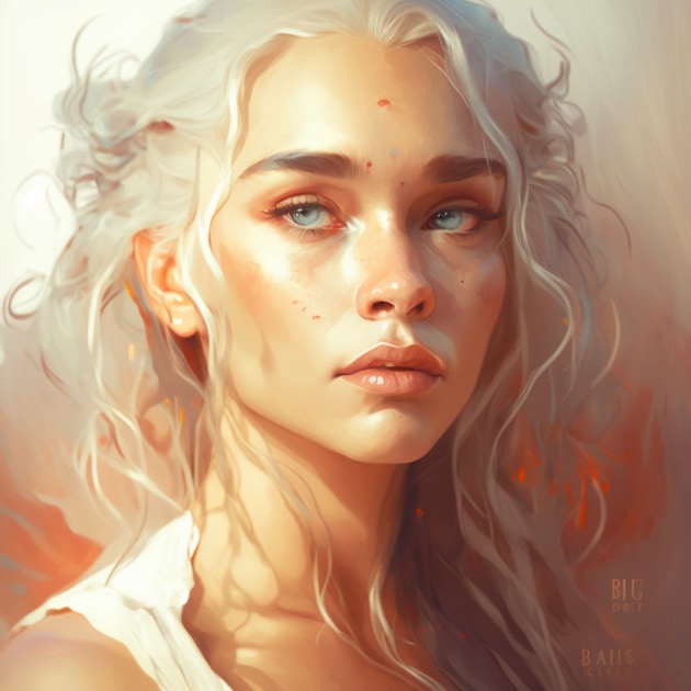 daenerys-targaryen-art-style-of-lois-van-baarle