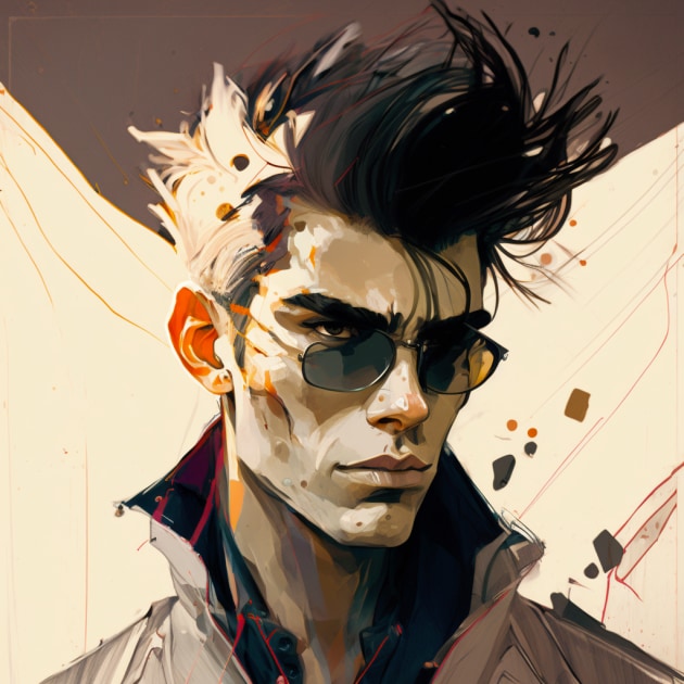 derek-zoolander-art-style-of-greg-tocchini