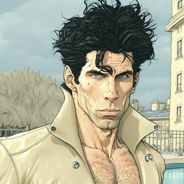 derek-zoolander-art-style-of-milo-manara