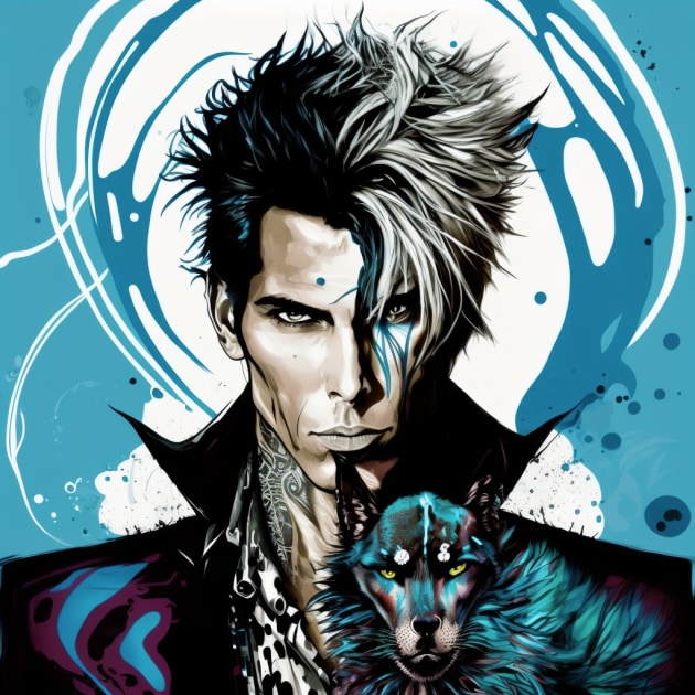 derek-zoolander-art-style-of-yoshitaka-amano