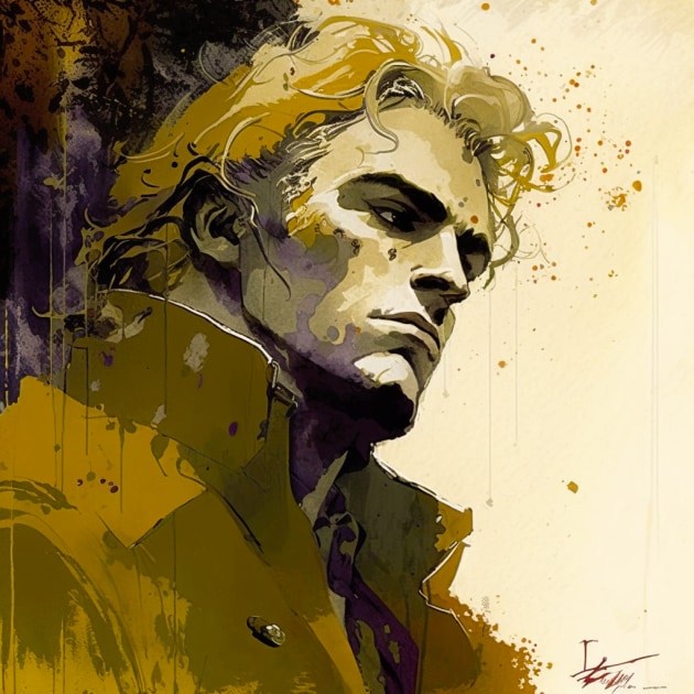 dio-brando-art-style-of-alex-maleev