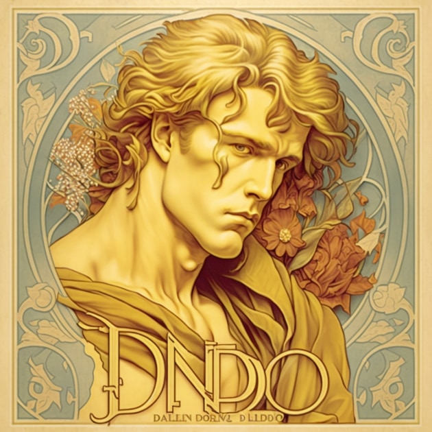 Dio Brando in the Art Style of Aiartes