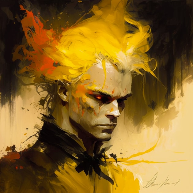 Dio Brando - Ariyon Scythe - Digital Art, People & Figures