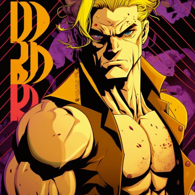 dio-brando-art-style-of-asaf-hanuka