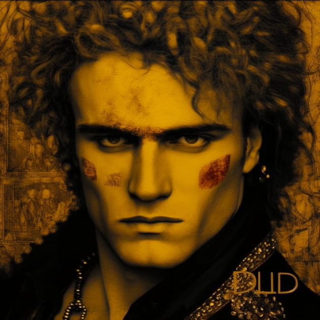 dio-brando-art-style-of-gustav-klimt