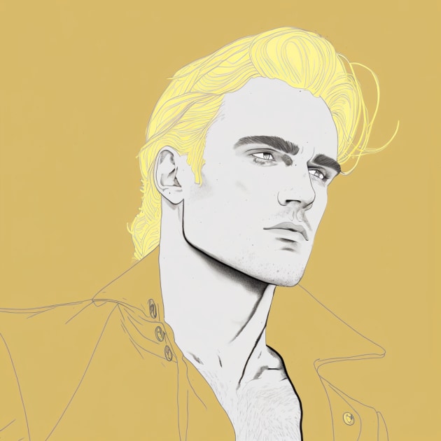 Dio Brando in the Art Style of Aiartes