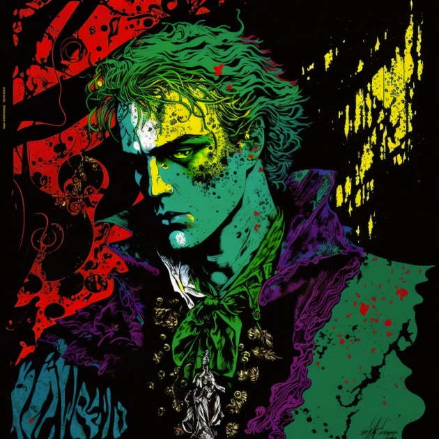 dio-brando-art-style-of-harry-clarke