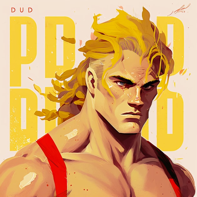 Dio Brando in the Art Style of Aiartes