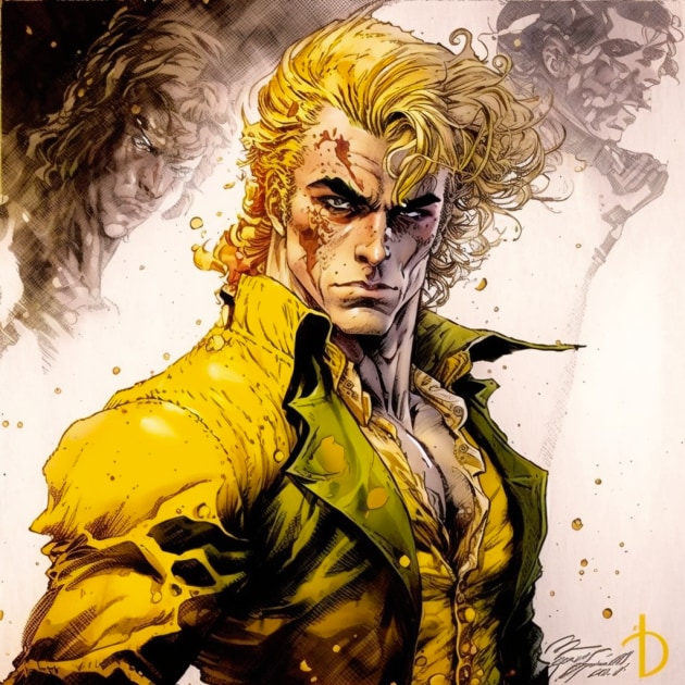 Dio Brando in the Art Style of John Byrne