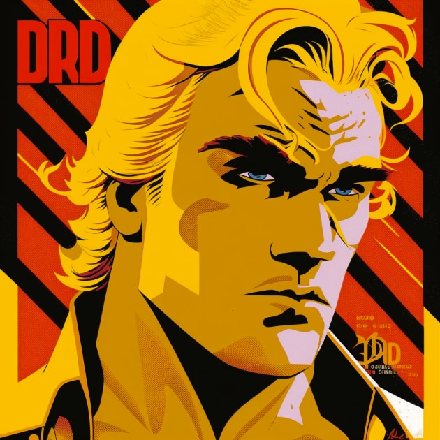 dio-brando-art-style-of-josh-agle