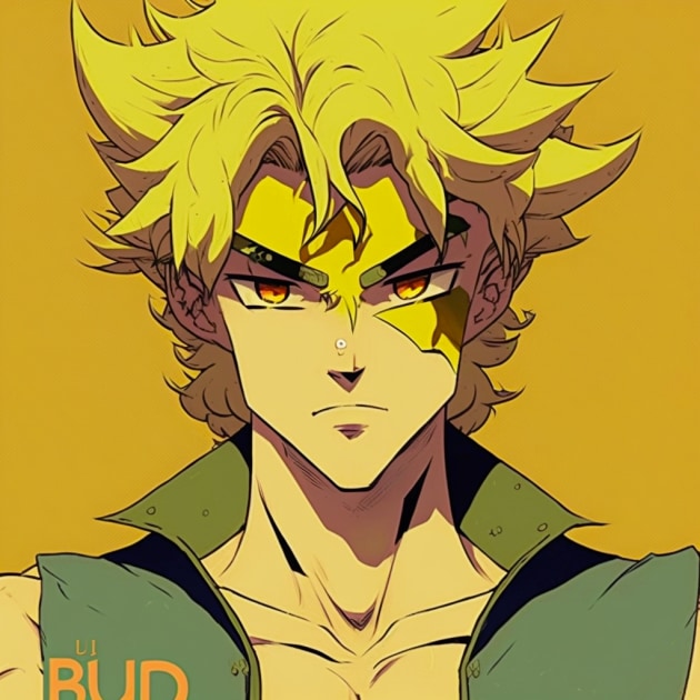 Dio Brando in the Art Style of Aiartes