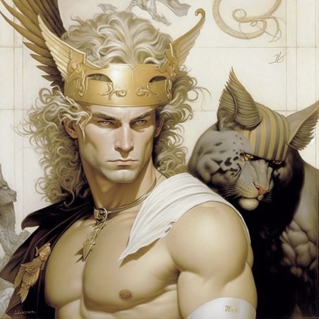 dio-brando-art-style-of-michael-parkes