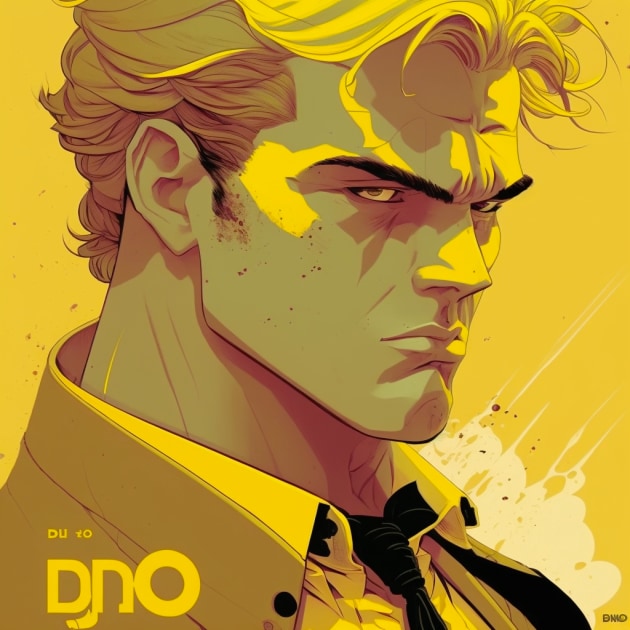 dio-brando-art-style-of-tomer-hanuka