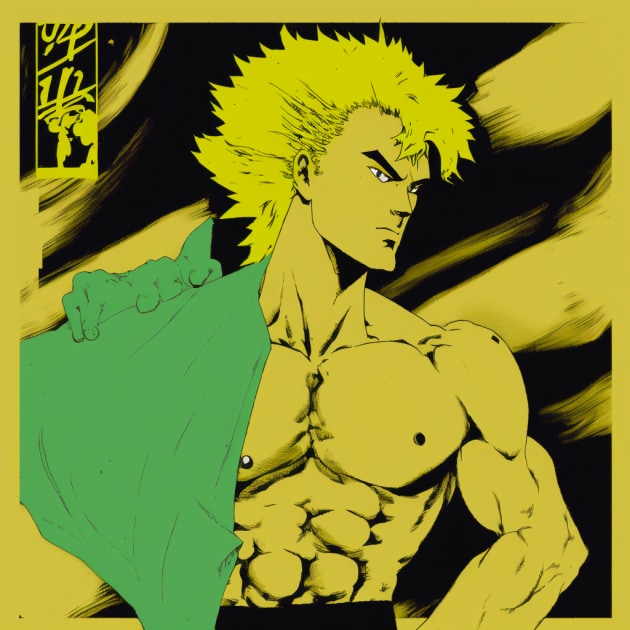 dio-brando-art-style-of-toshio-saeki